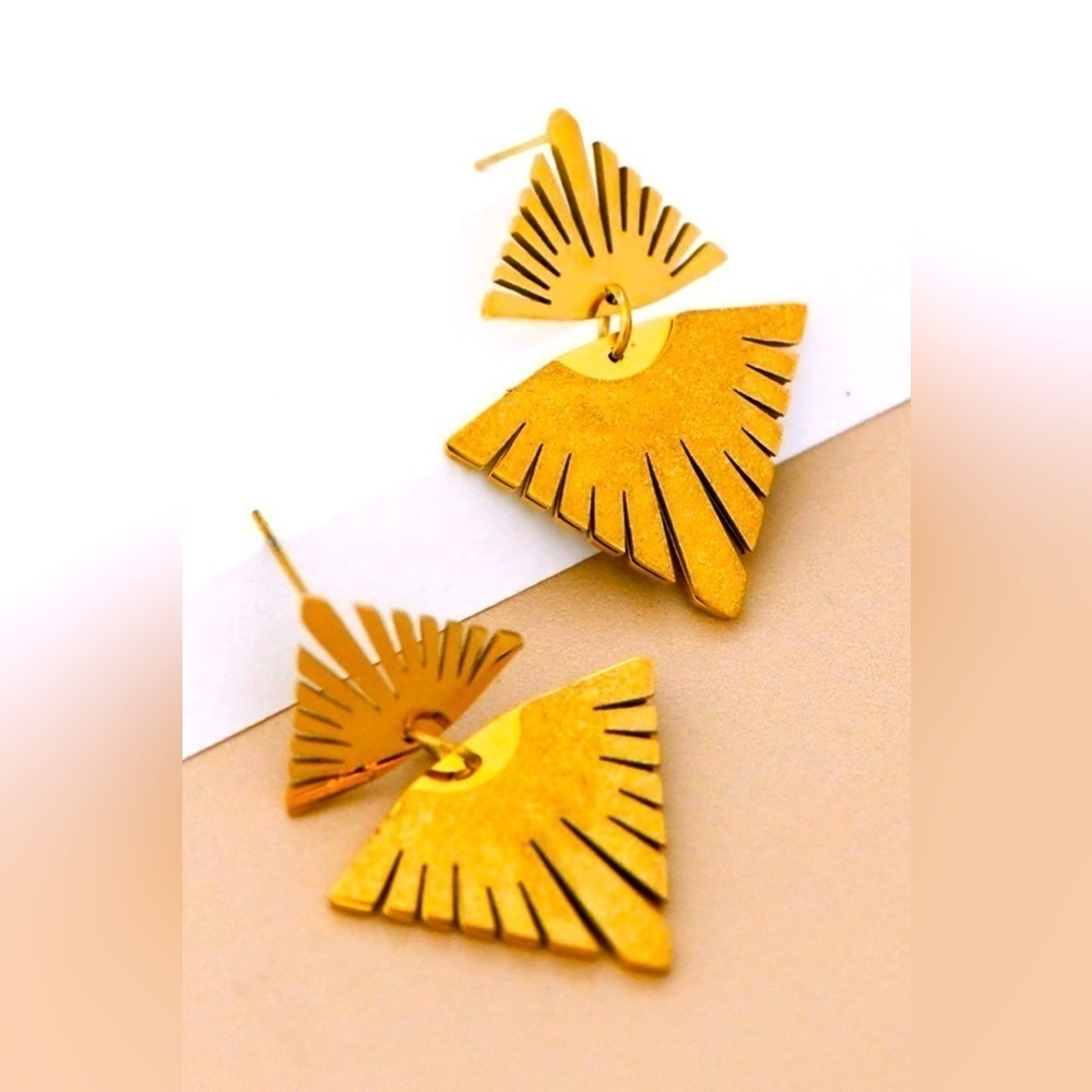 18K Waterproof Stainless Steel Earrings